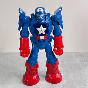 2015 Playskool Heroes Marvel Super Hero Adventures Captain America Mech Armor